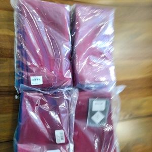 Waterford Linen Napkins, Addison, Tawny Port Burgundy, Set of 16, NIP